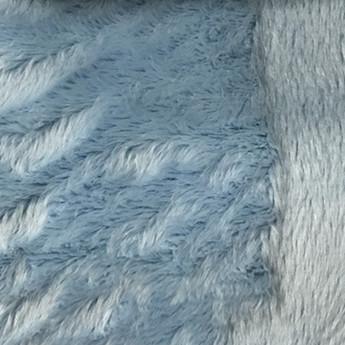 Angel - Long Pile Velvet Fabric by the Yard - Available in 15 Colors - Sky Blue - Top Fabric - 14
