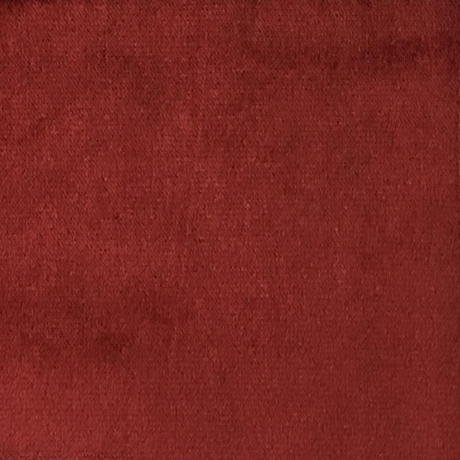 Byron - Premium Plush Sateen Velvet Upholstery Fabric by the Yard - Available in 49 Colors - Sangria - Top Fabric - 30