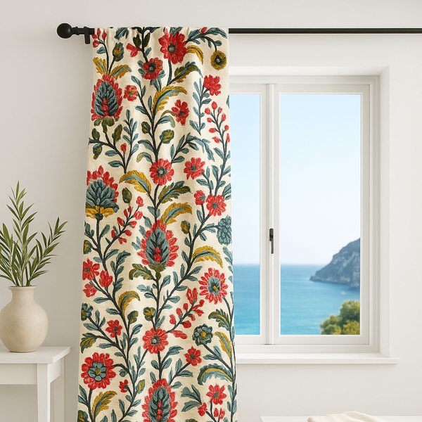 Bring Coastal Charm Home with Carlina Embroidery Fabric