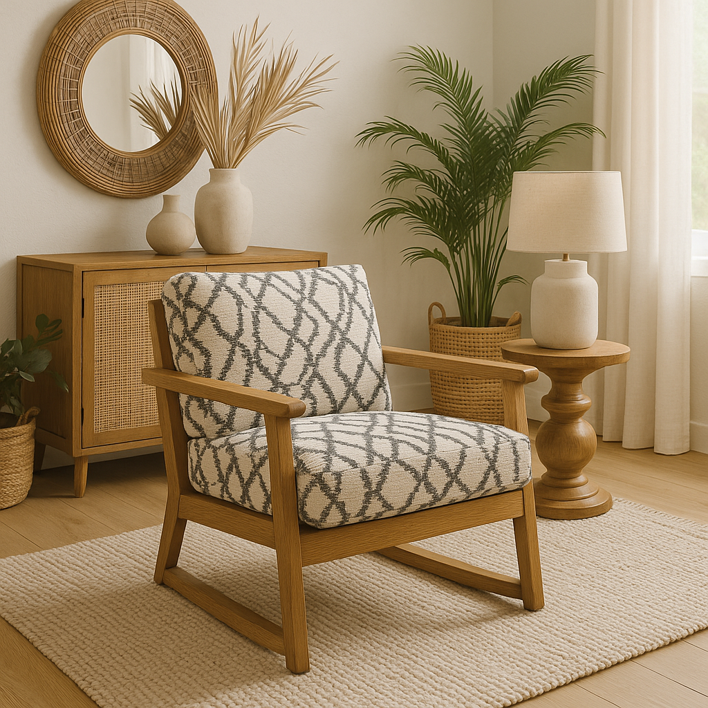 Luna Upholstery Fabric: Boho Chic Meets Modern Texture