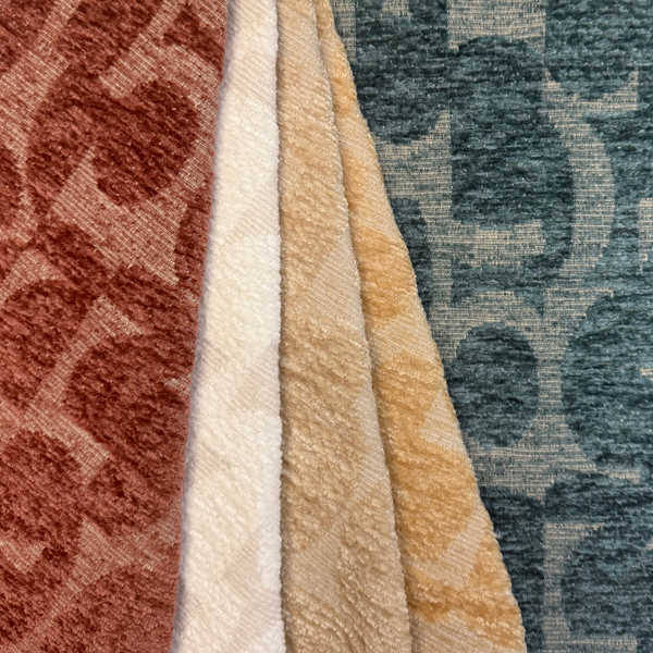 Pablo: Geometric Chenille Jacquard Upholstery Fabric with Timeless Design
