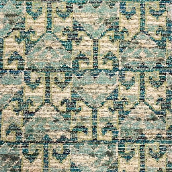 NEW - BAZAAR - GEOMETRIC JACQUARD UPHOLSTERY FABRIC BY THE YARD
