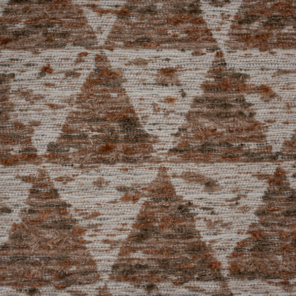 NEW - DENALI - TEXTURAL GEOMETRIC JACQUARD CHENILLE ORGANIC UPHOLSTERY FABRIC BY THE YARD