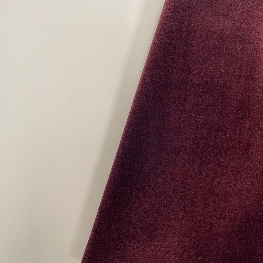 NEW - DEVERAUX - WOVEN PREMIUM SOFT PLAIN VELVET UPHOLSTERY FABRIC BY THE YARD