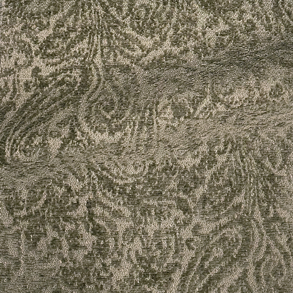 NEW - EVERLY - BOUCLE WRAP PAISLEY DESIGN JACQUARD UPHOLSTERY FABRIC BY THE YARD
