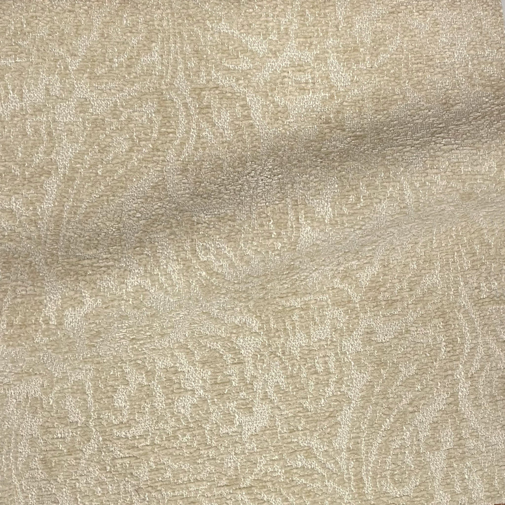 NEW - EVERLY - BOUCLE WRAP PAISLEY DESIGN JACQUARD UPHOLSTERY FABRIC BY THE YARD