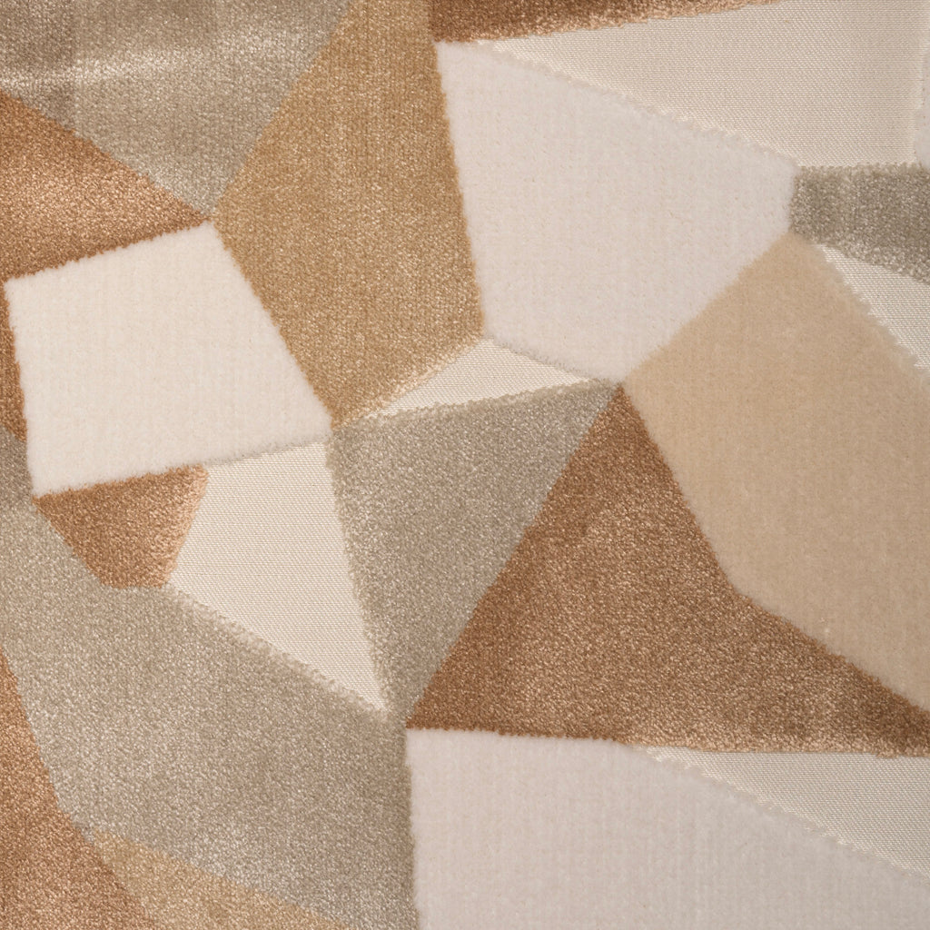 NEW - PETRA - PATCHWORK DESIGN UPHOLSTERY FABRIC BY THE YARD