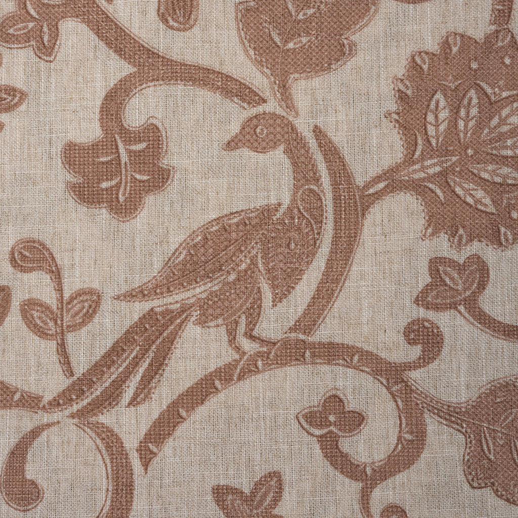 NEW - PHOEBE - JACOBEAN FLORAL PRINT UPHOLSTERY FABRIC BY THE YARD