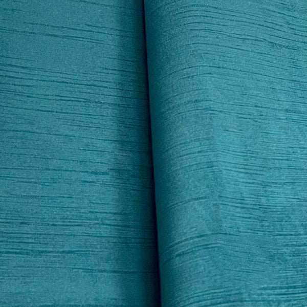 BENSON - TEXTURED MICROFIBER PLAIN VELVET UPHOLSTERY FABRIC BY THE YARD