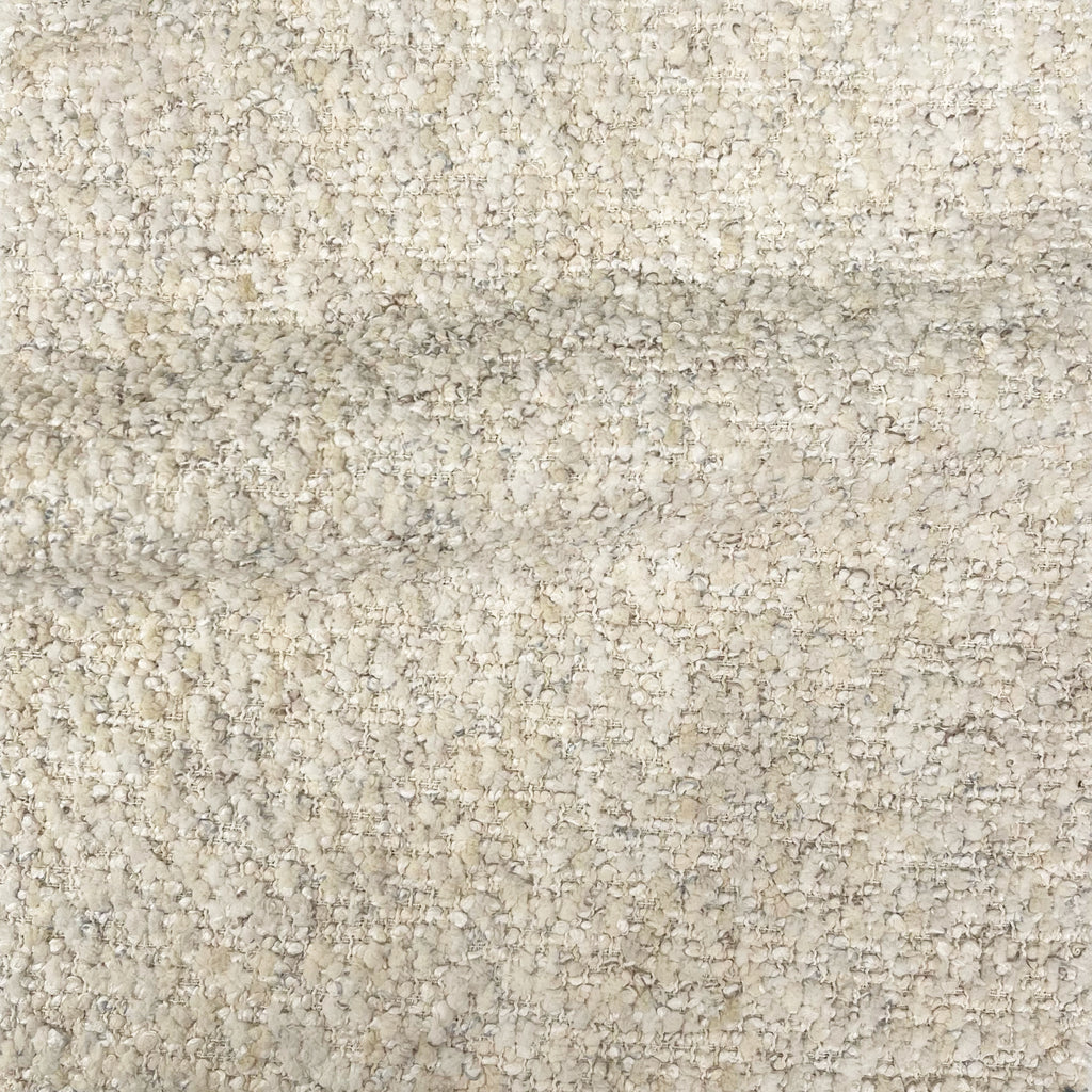 NEW - CORA - SOLID BOUCLE UPHOLSTERY FABRIC BY THE YARD