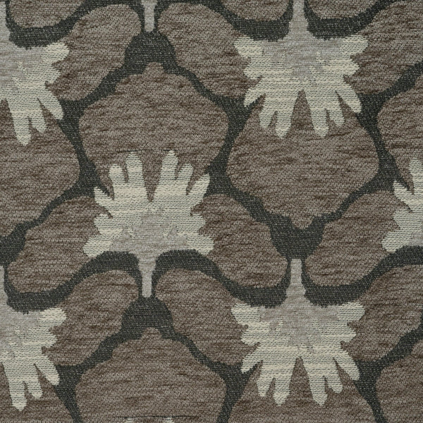 BATTERY - FLORAL PATTERN HEAVY CHENILLE UPHOLSTERY FABRIC BY THE YARD