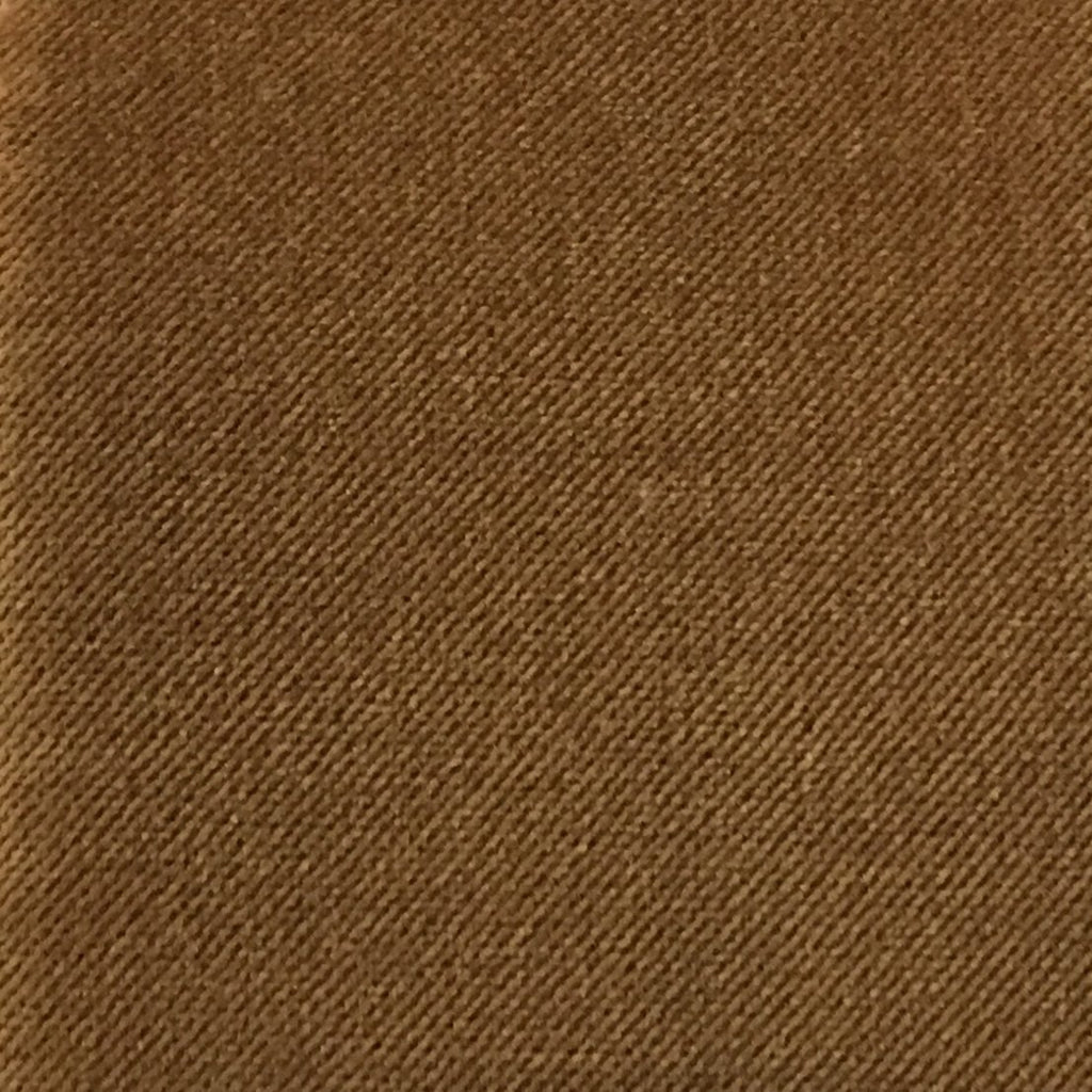 REGAL - BOWIE, 100% COTTON PLAIN VELVET UPHOLSTERY FABRIC BY TH YARD