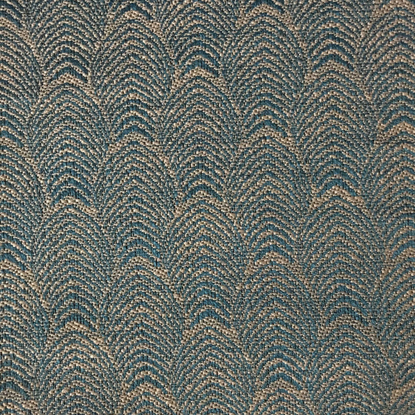 Carnaby - Jacquard Fabric Woven Designer Pattern Upholstery Fabric by the Yard - Available in 12 Colors - Domino - Top Fabric - 1