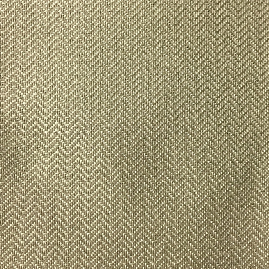 Devon - Chevron Pattern Multi-Purpose Woven Upholstery Fabric by the Yard - Available in 11 Colors - Linen - Top Fabric - 11