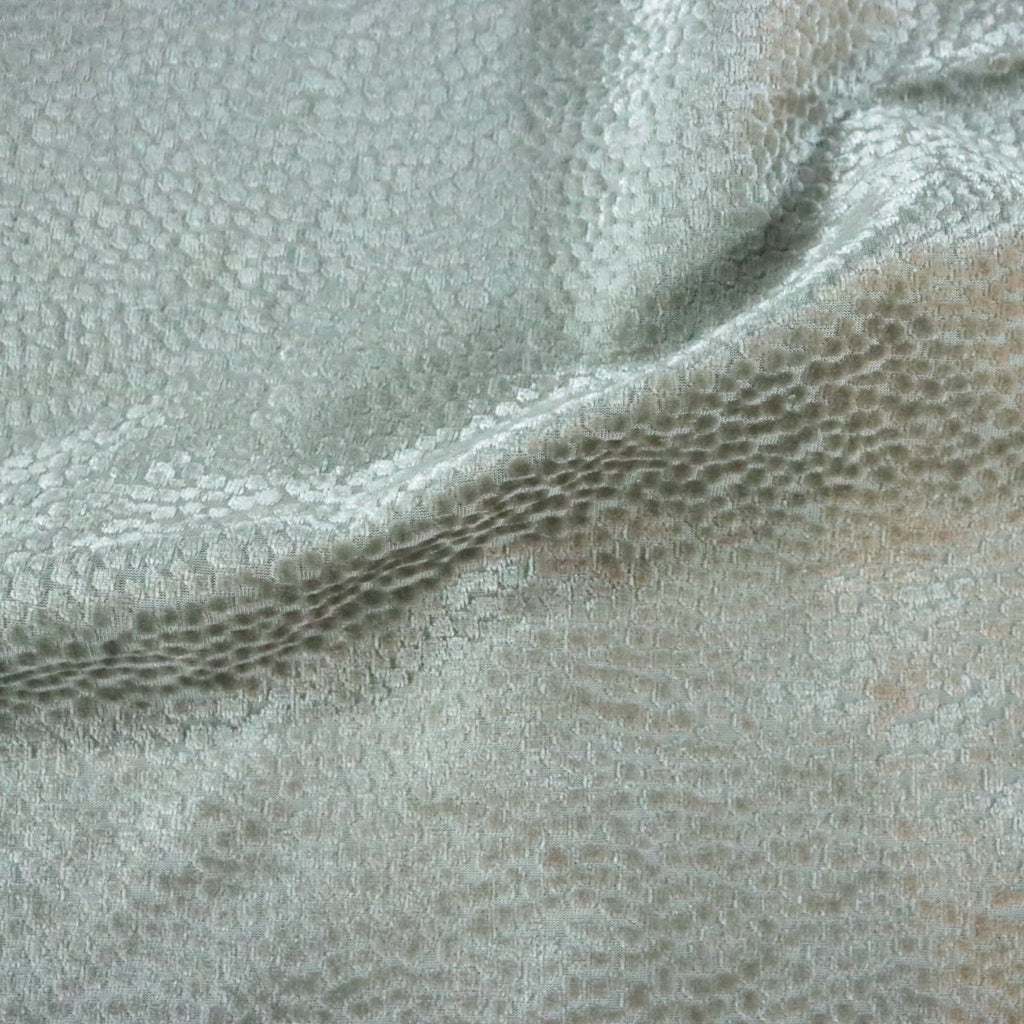 MYKONOS - BEAUTIFUL TONE ON TONE BURNOUT VELVET UPHOLSTERY FABRIC BY THE YARD