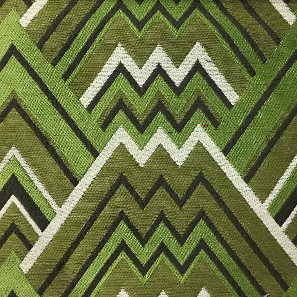 Mesa - Mixed Construction Geometric Pattern Cotton Blend Upholstery Fabric by the Yard - Available in 8 Colors - Wheatgrass - Top Fabric - 2