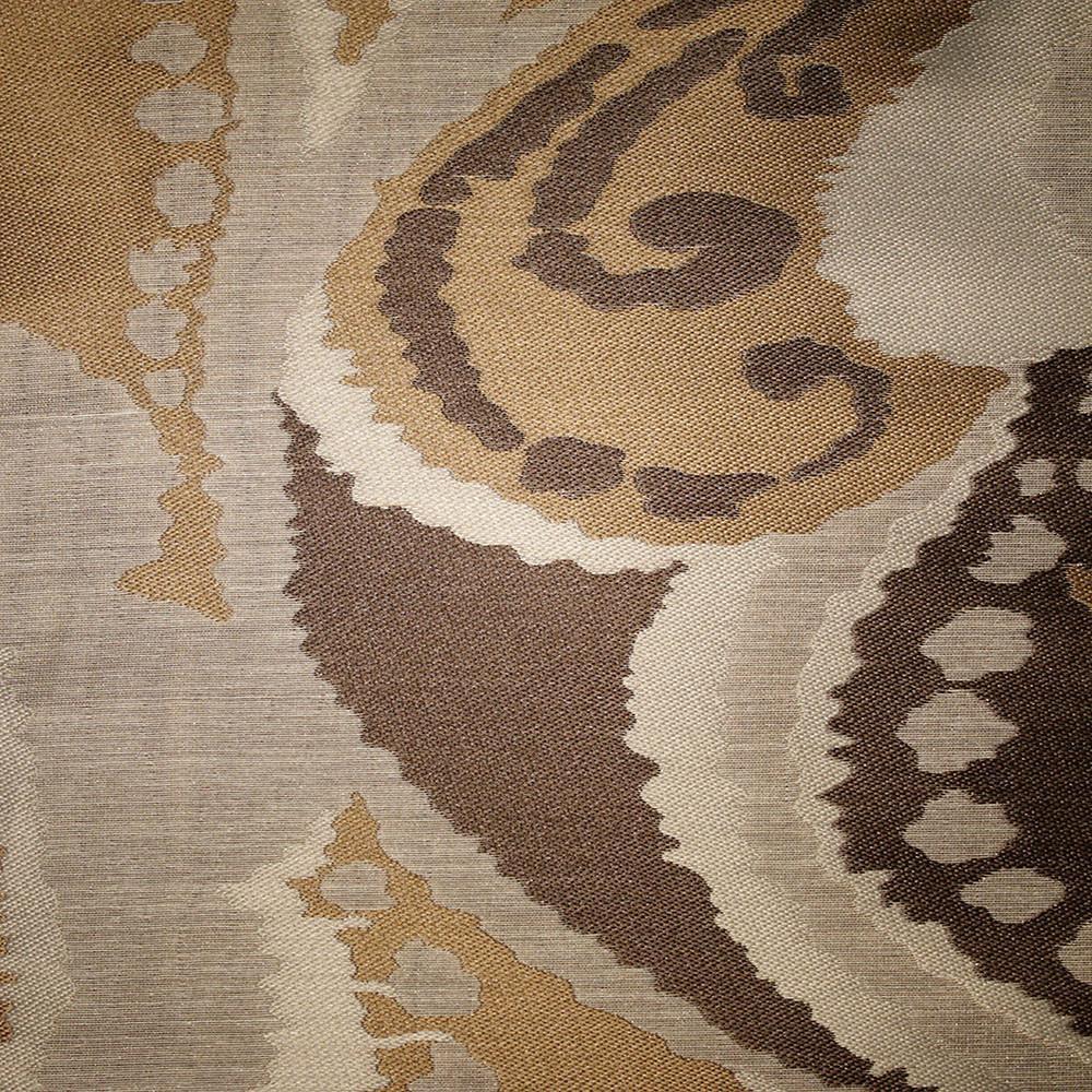 Greenwich - Jacquard Fabric Designer Pattern Home Decor Drapery Fabric by the Yard - Available in 11 Colors - Chocolate - Top Fabric - 10