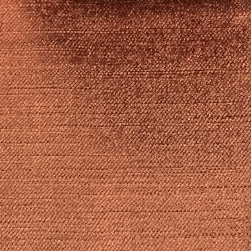 Queen - Lustrous Metallic Solid Cotton Rayon Blend Upholstery Velvet Fabric by the Yard - Available in 83 Colors - Ginger - Top Fabric - 68
