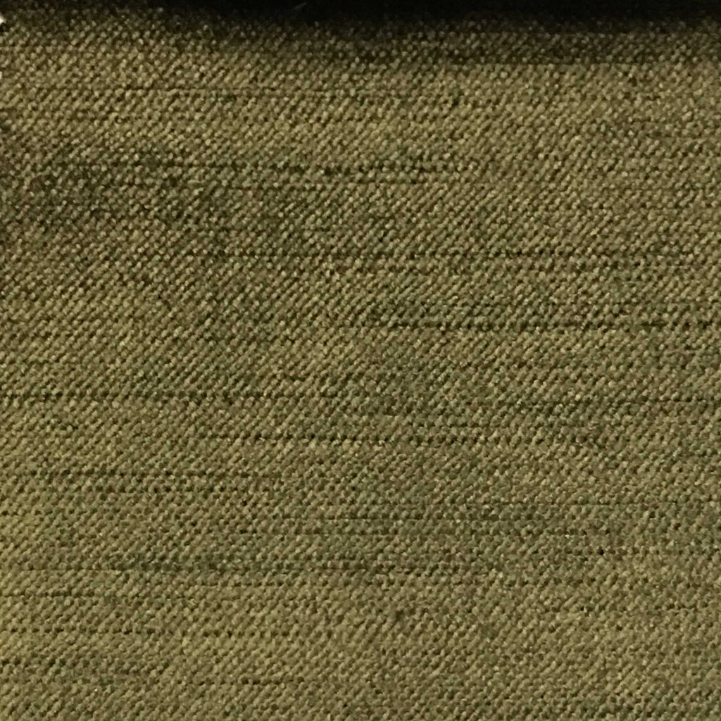 Queen - Lustrous Metallic Solid Cotton Rayon Blend Upholstery Velvet Fabric by the Yard - Available in 83 Colors - Olive - Top Fabric - 7