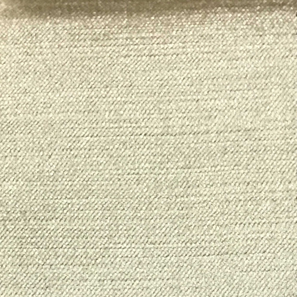 Queen - Lustrous Metallic Solid Cotton Rayon Blend Upholstery Velvet Fabric by the Yard - Available in 83 Colors - Vanilla - Top Fabric - 27